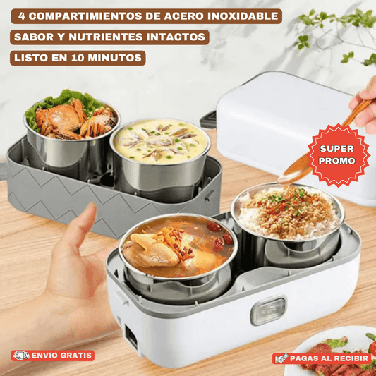 HEATBOX® X4 VAPOR – La forma inteligente y sana de comer bien, ¡ donde sea !