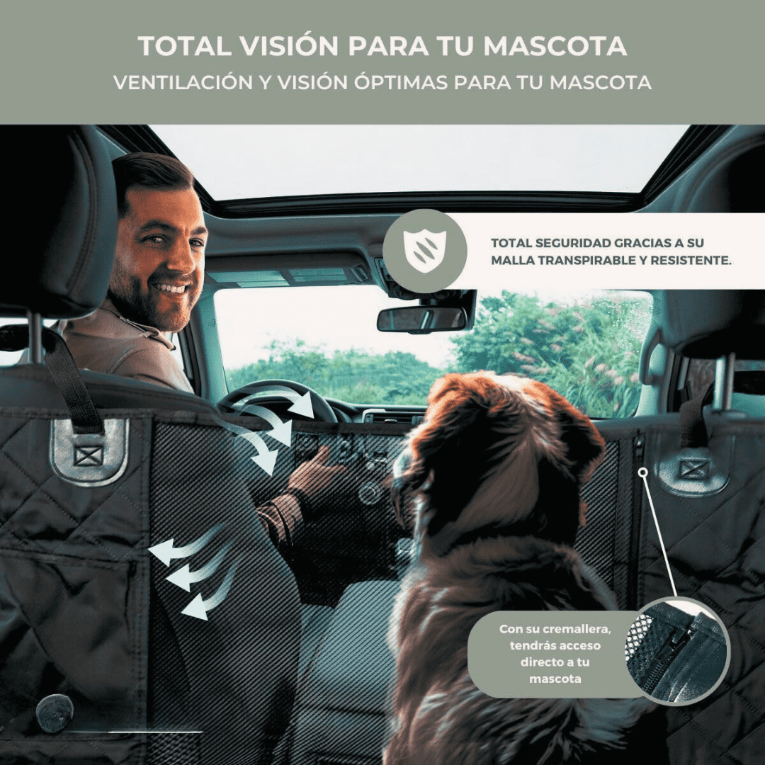 PETMAX™: PROTECCIÓN 360° PARA TU AUTO Y CONFORT TOTAL PARA TU MASCOTA