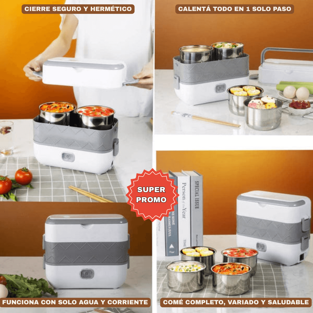 HEATBOX® X4 VAPOR – La forma inteligente y sana de comer bien, ¡ donde sea !