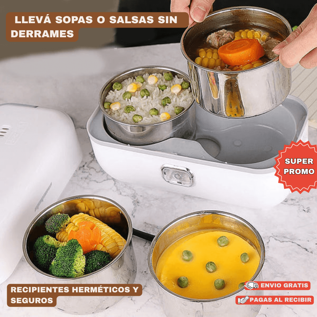 HEATBOX® X4 VAPOR – La forma inteligente y sana de comer bien, ¡ donde sea !