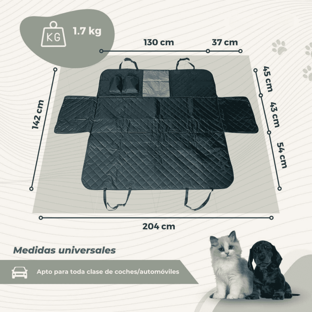 PETMAX™: PROTECCIÓN 360° PARA TU AUTO Y CONFORT TOTAL PARA TU MASCOTA