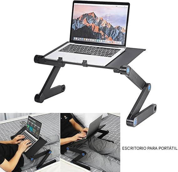 ERGOFLEX PRO®: ESCRITORIO AJUSTABLE 360° + BASE PARA MOUSE Y ENVÍO ¡GRATIS!