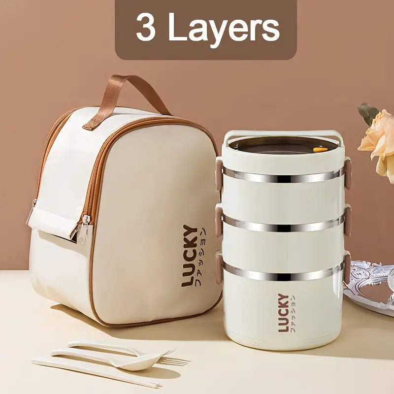 LUCKYBOX®: x3 LONCHERAS + MALETA ISOTÉRMICA Y KIT TORTILLERO-CUBIERTOS ¡GRATIS!