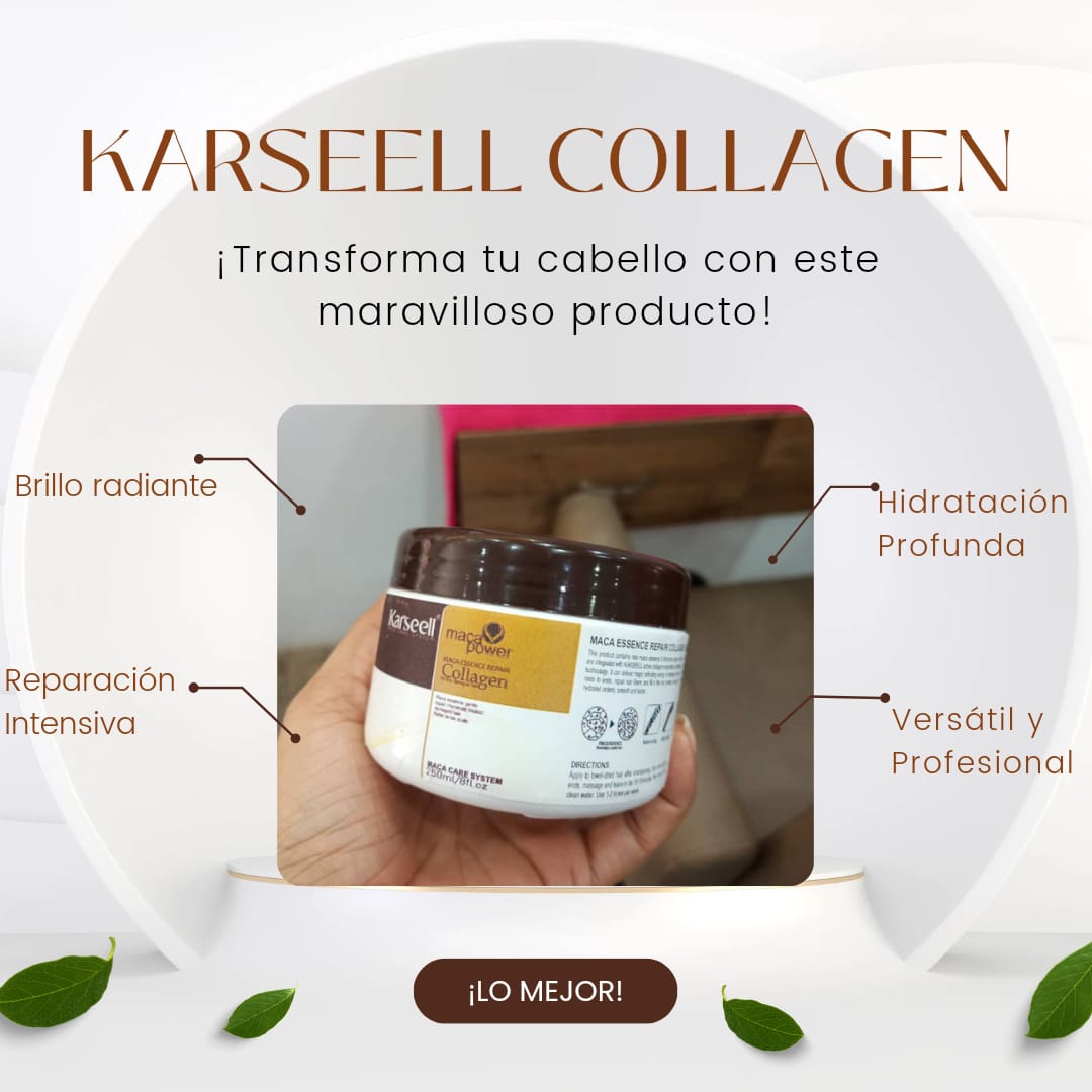 Mascarilla Capilar Karseell 250ML_3ᴬ+ Gratis Aceite Karseell 60 ml
