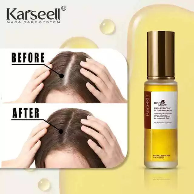 🎁¡Doble cuidado para tu cabello! Mascarilla Karseell 500ML + ¡Aceite Karseell 60ML GRATIS! 💆♀️