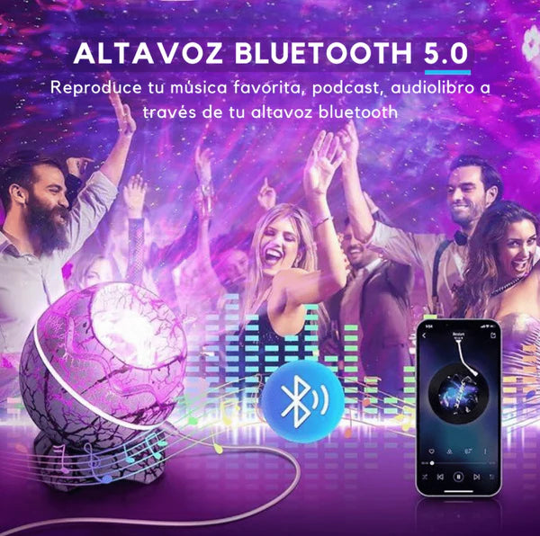 DINO PROYECTOR 360° 4K PREMIUM + SONIDOS RELAJANTES + CONTROL REMOTO ¡GRATIS!