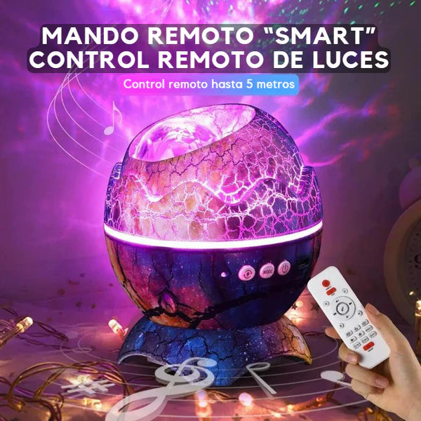 DINO PROYECTOR 360° 4K PREMIUM + SONIDOS RELAJANTES + CONTROL REMOTO ¡GRATIS!