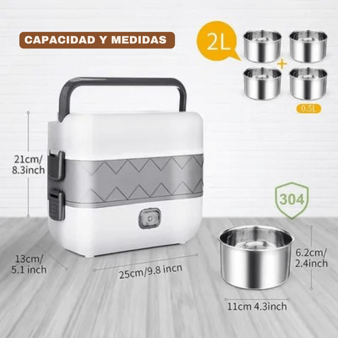 HEATBOX® X4 VAPOR – La forma inteligente y sana de comer bien, ¡ donde sea !