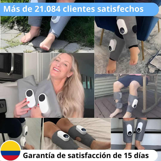 ALIVIOMAX | MASAJEADOR DE AIRE Y CALOR PARA PIERNAS CANSADAS Y PESADAS