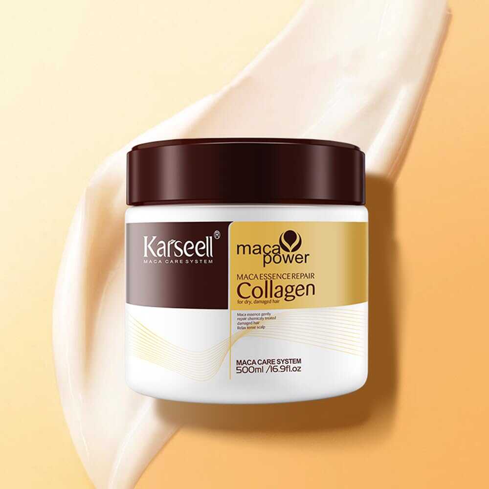 🎁¡Doble cuidado para tu cabello! Mascarilla Karseell 500ML + ¡Aceite Karseell 60ML GRATIS! 💆♀️