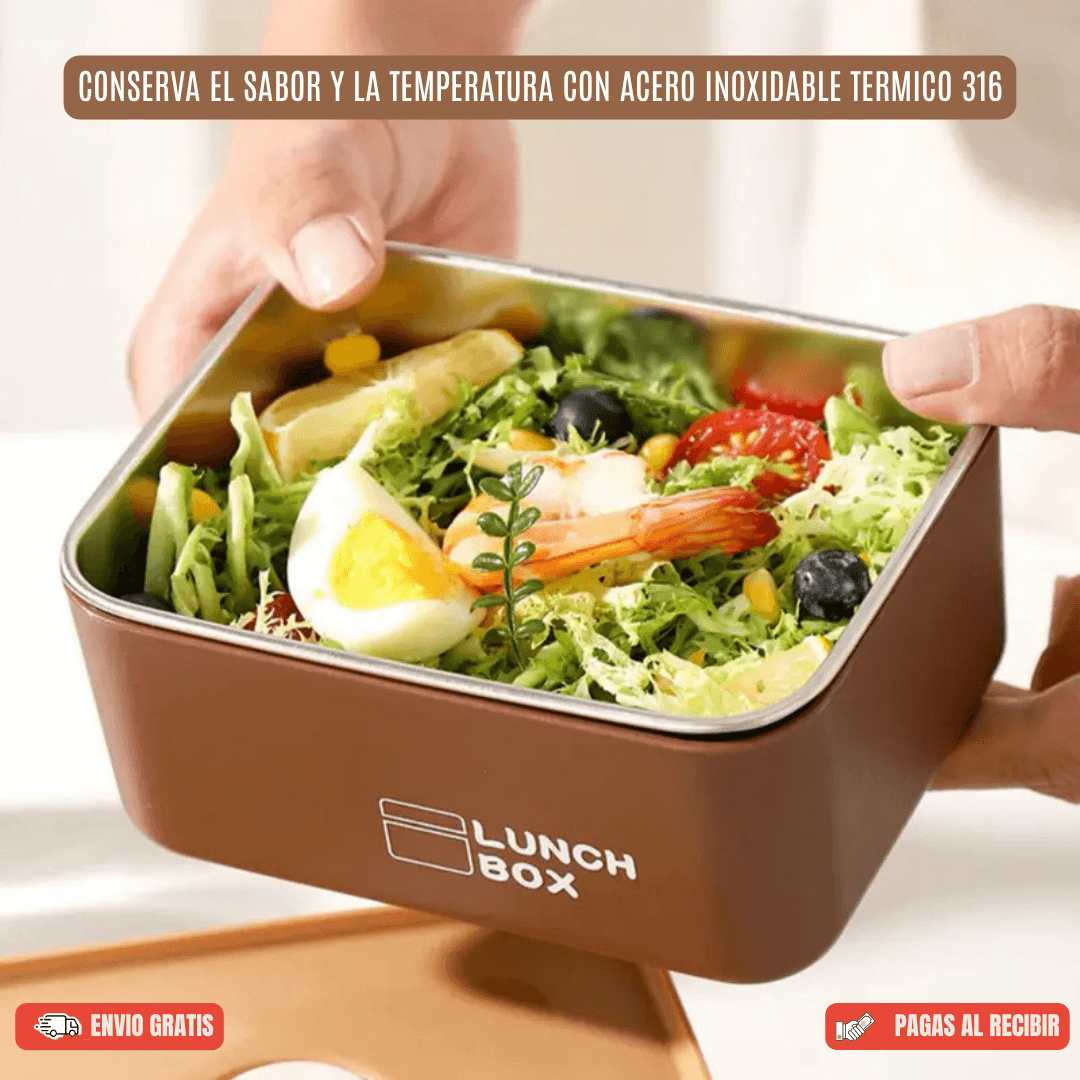 SUPER PACK x3 PORTACOMIDAS TERMICOS + MALETA ISOTÉRMICA Y ¡OBSEQUIO!