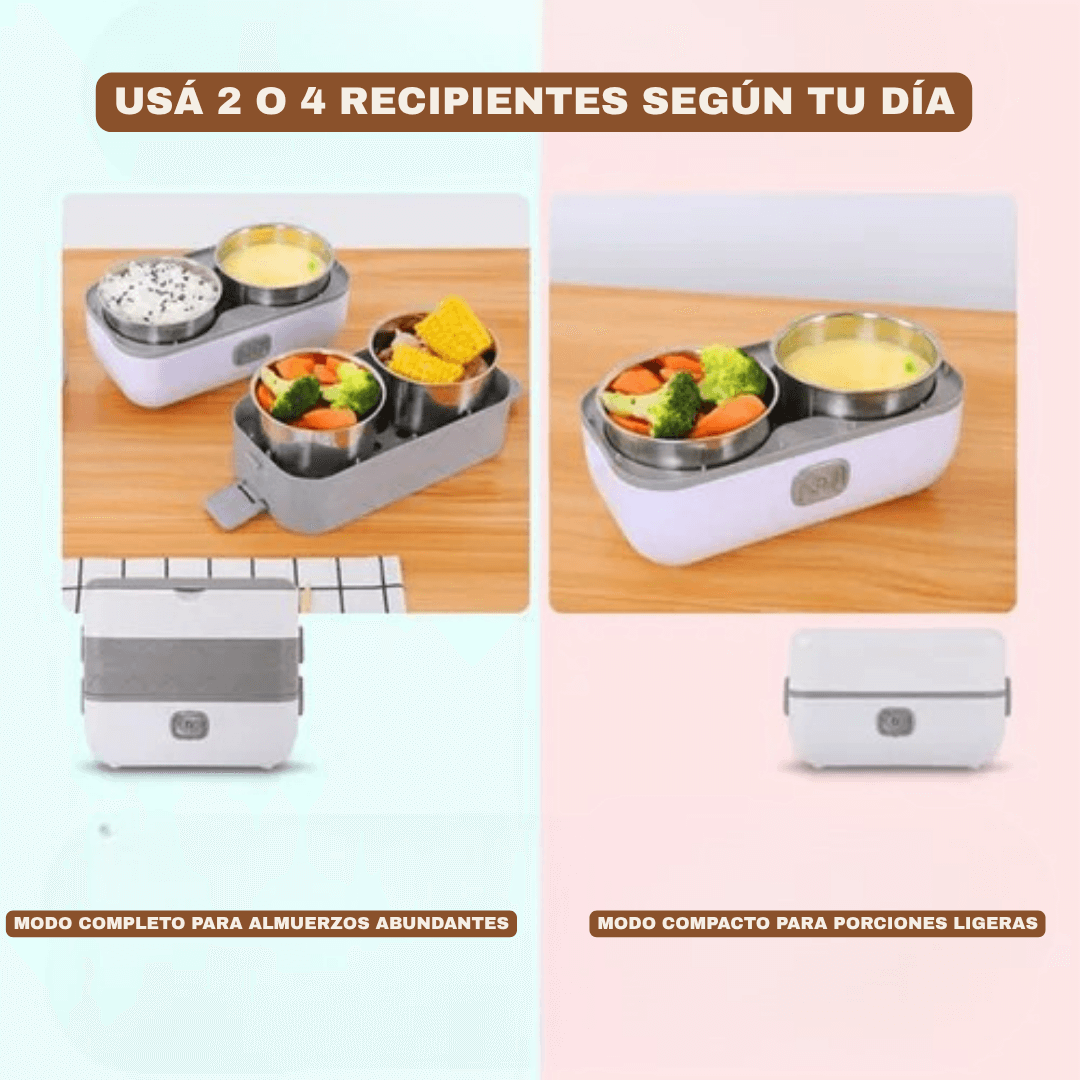 HEATBOX® X4 VAPOR – La forma inteligente y sana de comer bien, ¡ donde sea !