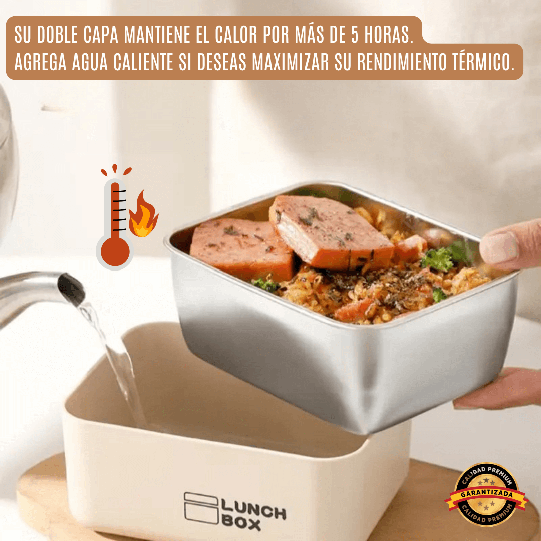 SUPER PACK x3 PORTACOMIDAS TERMICOS + MALETA ISOTÉRMICA Y ¡OBSEQUIO!