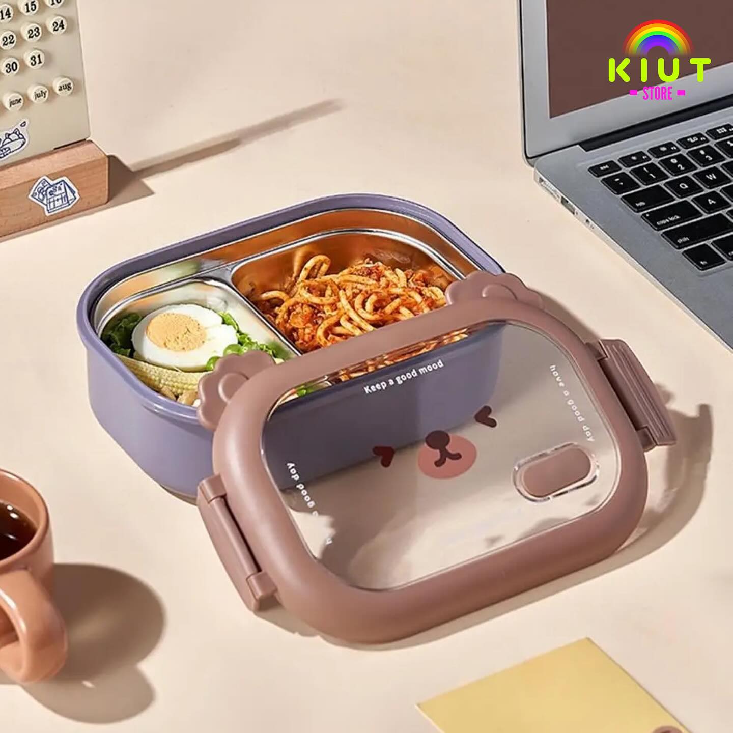 Duck_Lunch™: LUNCHERA TÉRMICA DE ACERO COMIDA CALIENTE Y FRESCA EN CUALQUIER LUGAR (Copia)