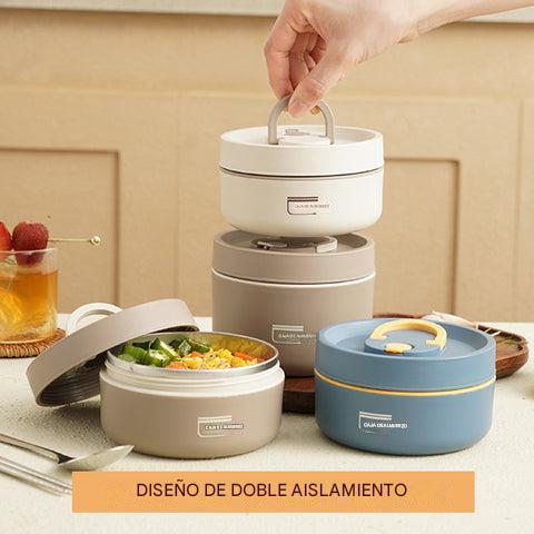 LUNCHBOX®:PACK DE 4 LONCHERAS PREMIUM + MALETA ISOTÉRMICA ¡GRATIS!
