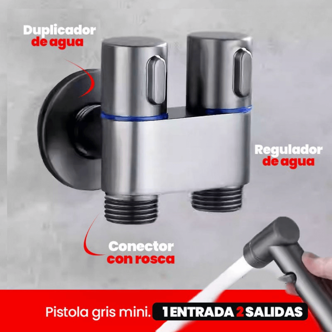 HYDROTWIN: LAVA TODO TU BAÑO FÁCIL Y RÁPIDO: INODORO, PAREDES, PISOS, DIVISIONES Y MÁS