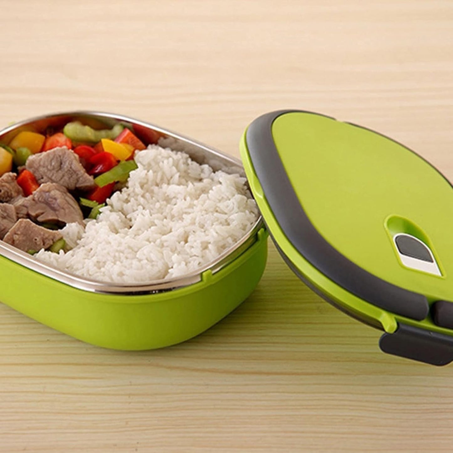 SET X2 | PORTACOMIDAS TÉRMICOS DE ACERO: COMIDA CALIENTE & FRESCA DONDE VAYAS!
