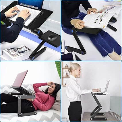 ERGOFLEX PRO®: SOPORTE AJUSTABLE 360° + BASE PARA MOUSE Y ENVÍO ¡GRATIS!