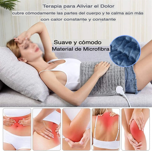 RELAX THERAPY® ALMOHADILLA TÉRMICA MASAJEADORA PARA CONFORT Y BIENESTAR CORPORAL 🔥