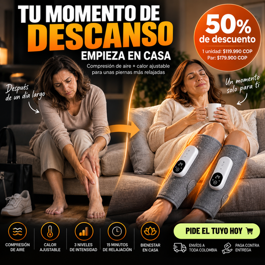ALIVIOMAX® – RELAJACIÓN Y DESCANSO PARA TUS PANTORRILLAS Y PIERNAS