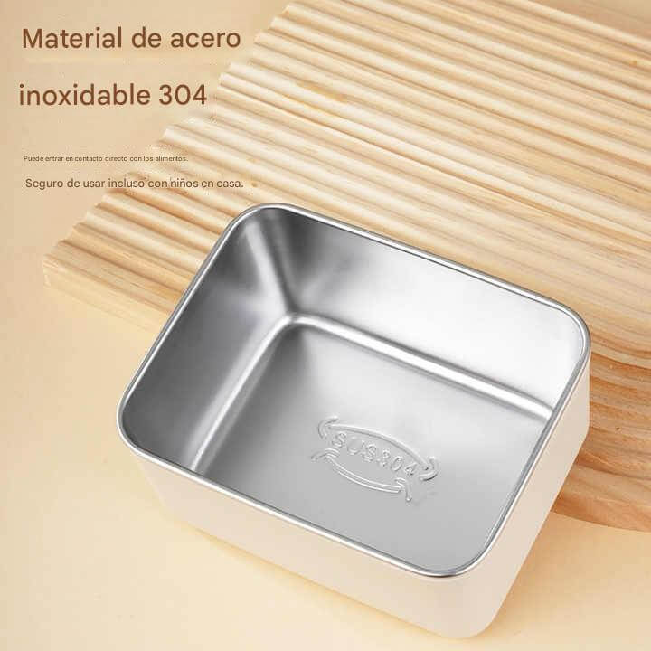 LUCH BOX X3 LONCHERAS CUADRADA + MALETA ISOTÉRMICA ¡GRATIS!