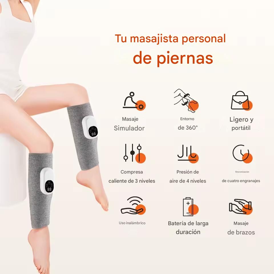ALIVIOMAX – PIERNAS LIVIANAS Y SIN MOLESTIAS EN MINUTOS CON TERAPIA DE AIRE Y CALOR