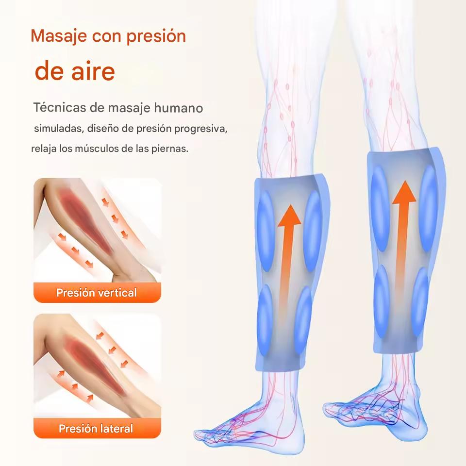 ALIVIOMAX – PIERNAS LIVIANAS Y SIN MOLESTIAS EN MINUTOS CON TERAPIA DE AIRE Y CALOR