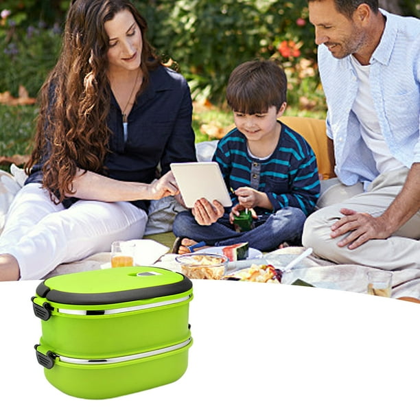 SET X2 | PORTACOMIDAS TÉRMICOS DE ACERO: COMIDA CALIENTE & FRESCA DONDE VAYAS!
