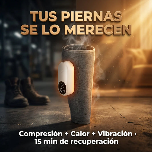 ALIVIOMAX | ALIVIO RÁPIDO PARA PIERNAS CANSADAS CON TECNOLOGÍA DE COMPRESIÓN, AIRE Y CALOR