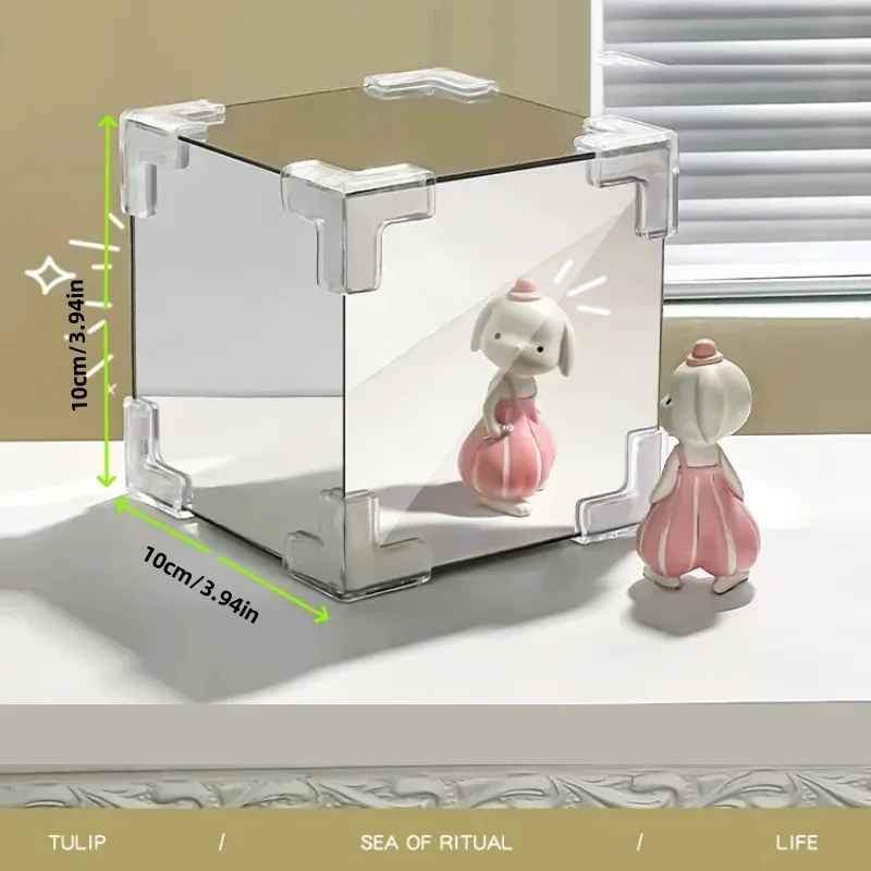 Tulip_Mirage® - Luz de Tulipán: Espejo Infinito Nocturno
