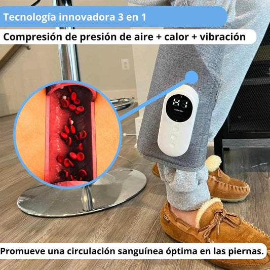 ALIVIOMAX – PIERNAS LIVIANAS Y SIN MOLESTIAS EN MINUTOS CON TERAPIA DE AIRE Y CALOR