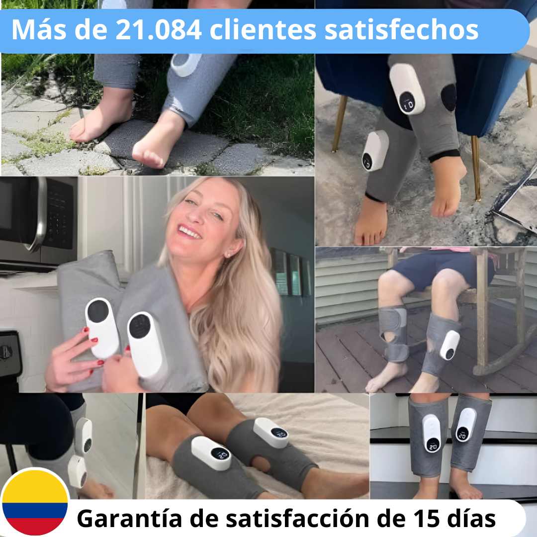 ALIVIOMAX – PIERNAS LIVIANAS Y SIN MOLESTIAS EN MINUTOS CON TERAPIA DE AIRE Y CALOR
